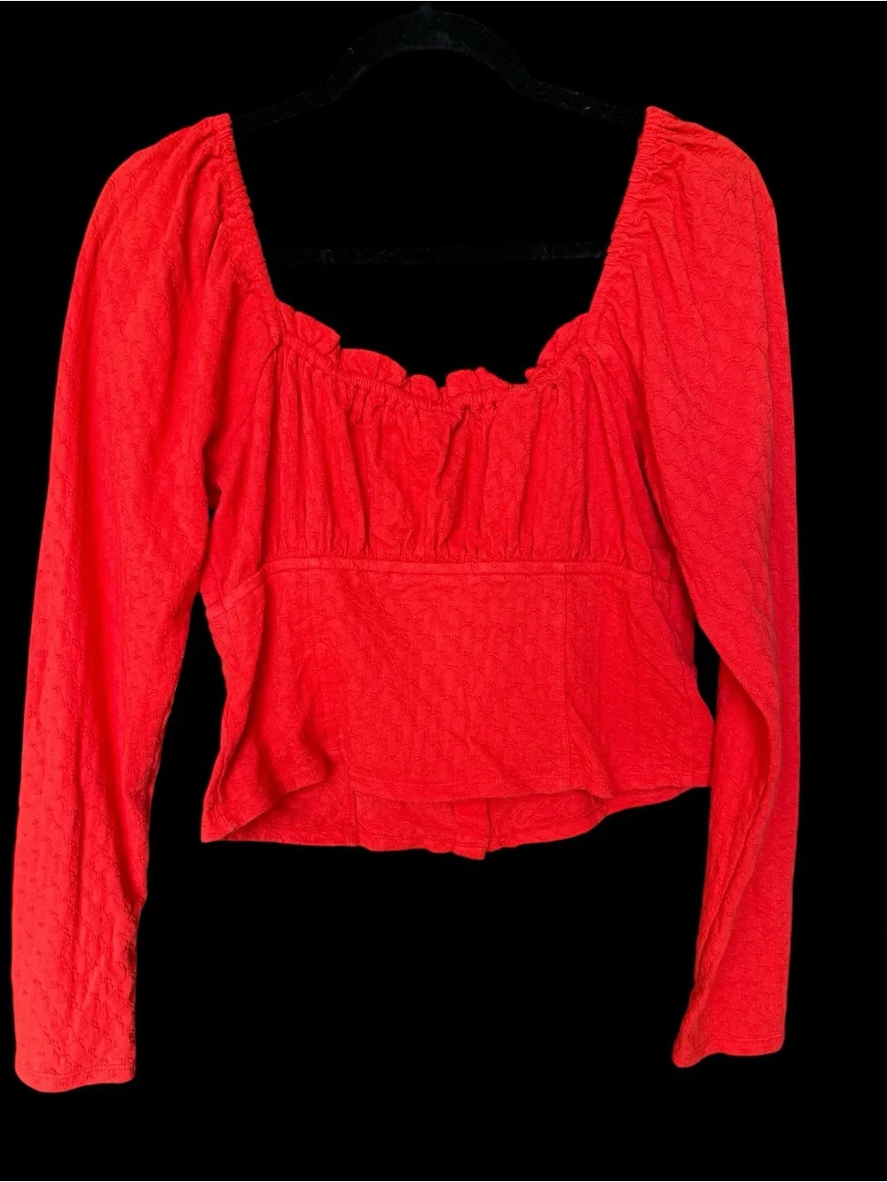 Free People cropped knit